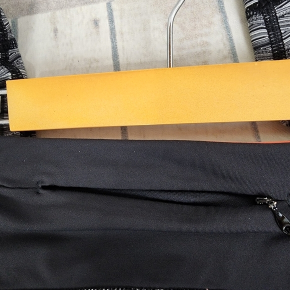 Lululemon Speed Tight II  Textured Wave Black Silver Spoon Size 6 Luxtreme - Picture 12 of 14